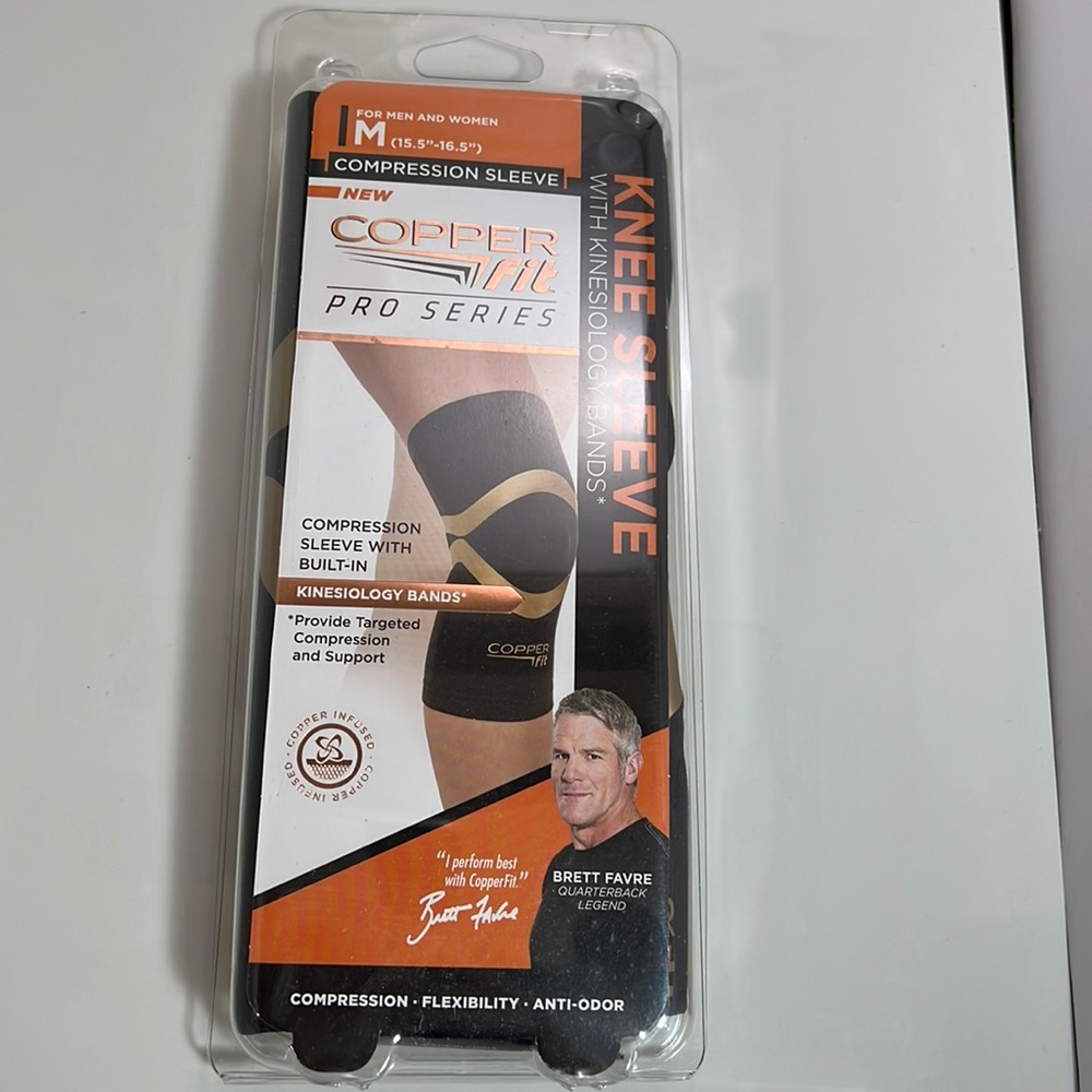 Copper Fit Compression Knee Sleeve
